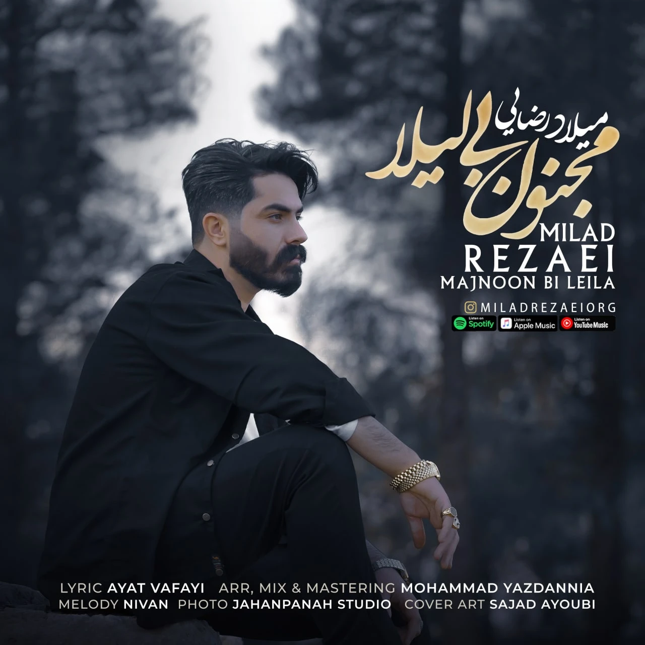 دانلود آهنگ مجنون بی لیلا از میلاد رضایی
