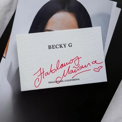 دانلود آهنگ Hablamos Mañana از Becky G