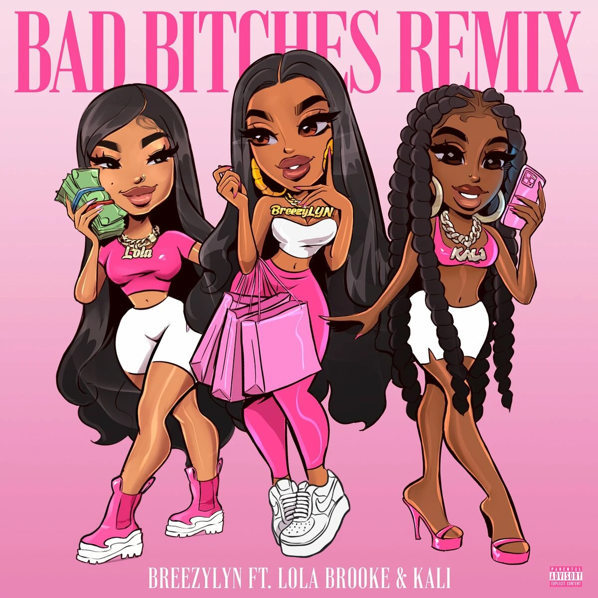 دانلود آهنگ Bad Bitches (Remix) [feat. Lola Brooke & Kaliii] از Kaliii