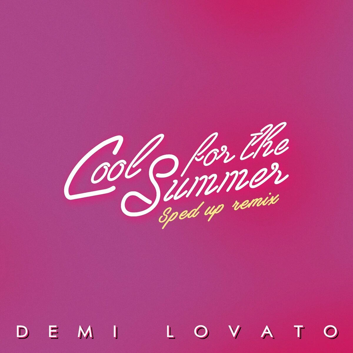 دانلود آهنگ Cool for the Summer (Sped Up Nightcore) از Demi Lovato