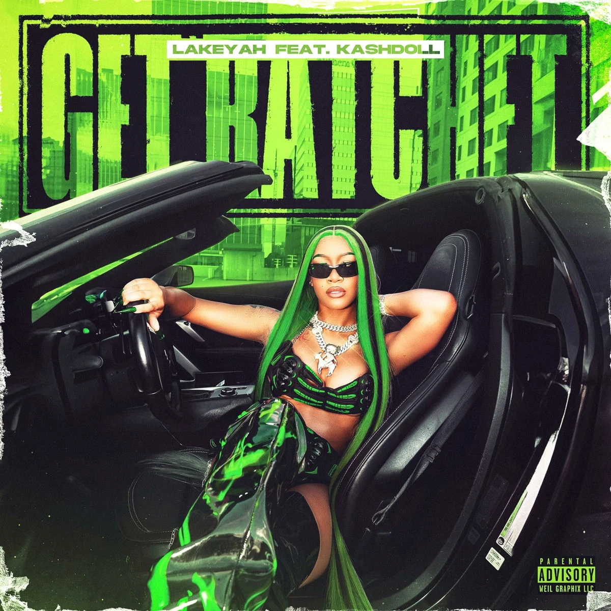 دانلود آهنگ Get Ratchet (feat. Kash Doll) از Lakeyah