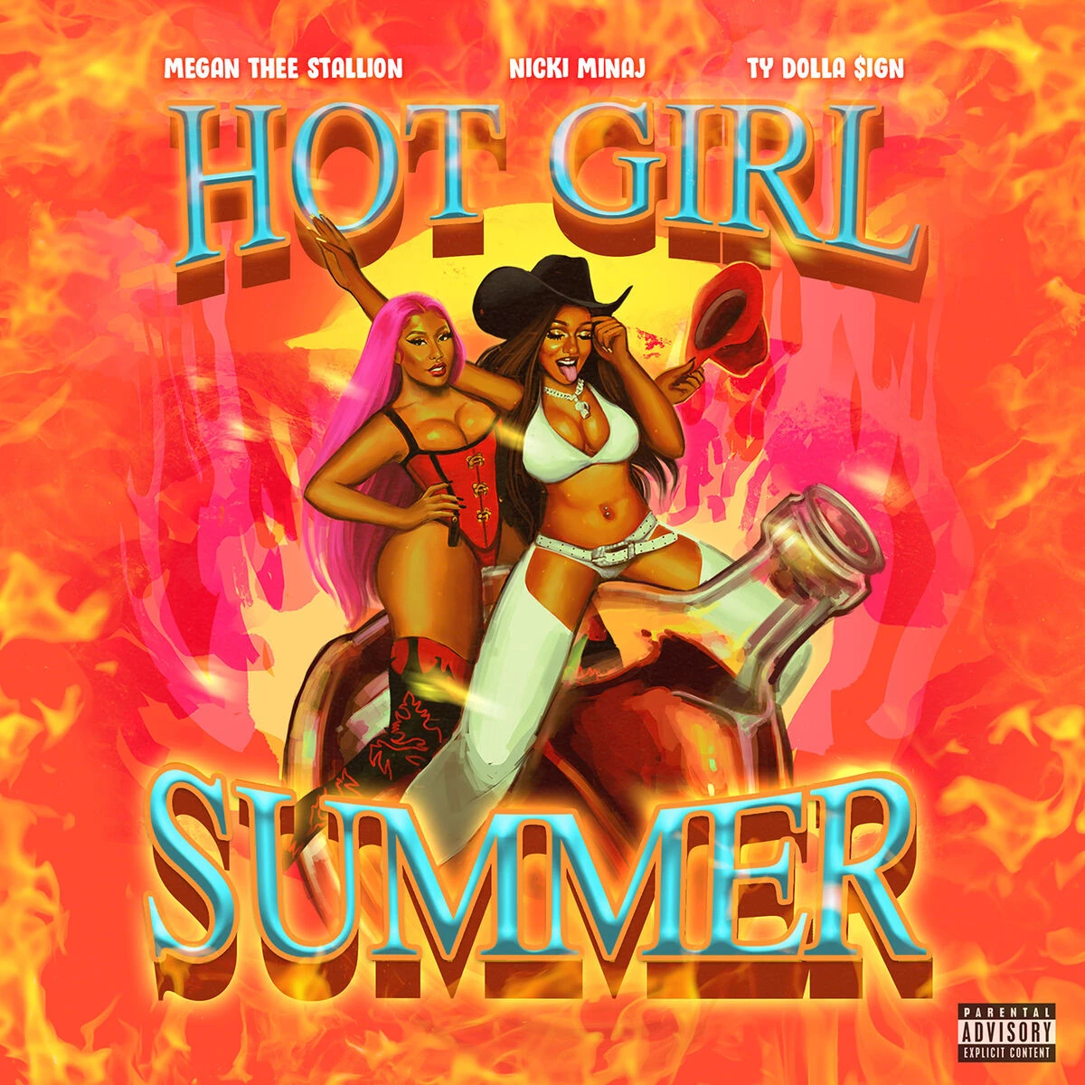 دانلود آهنگ Hot Girl Summer (feat. Nicki Minaj & Ty Dolla $ign) از Megan Thee Stallion