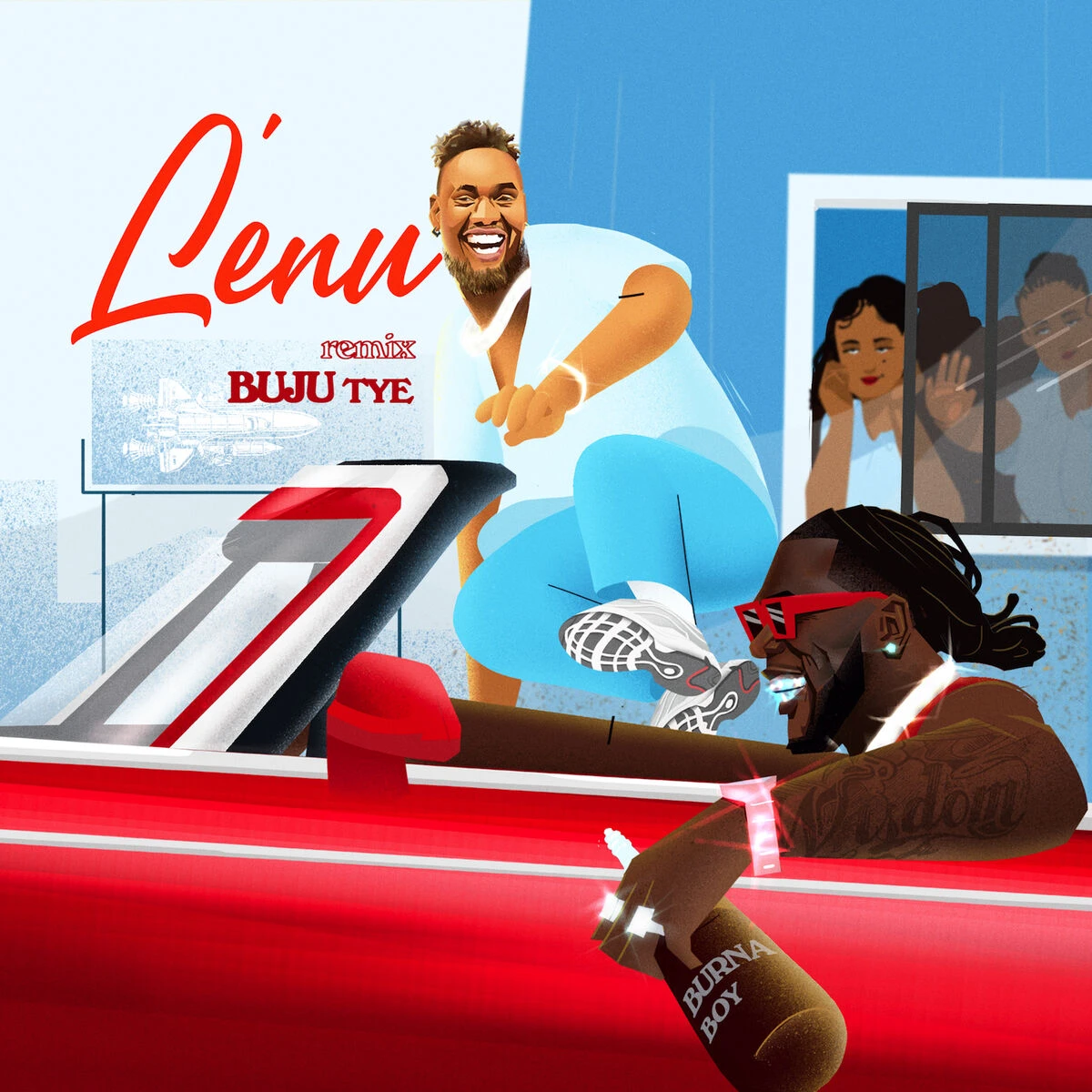 دانلود آهنگ Lenu (Remix) از Burna Boy