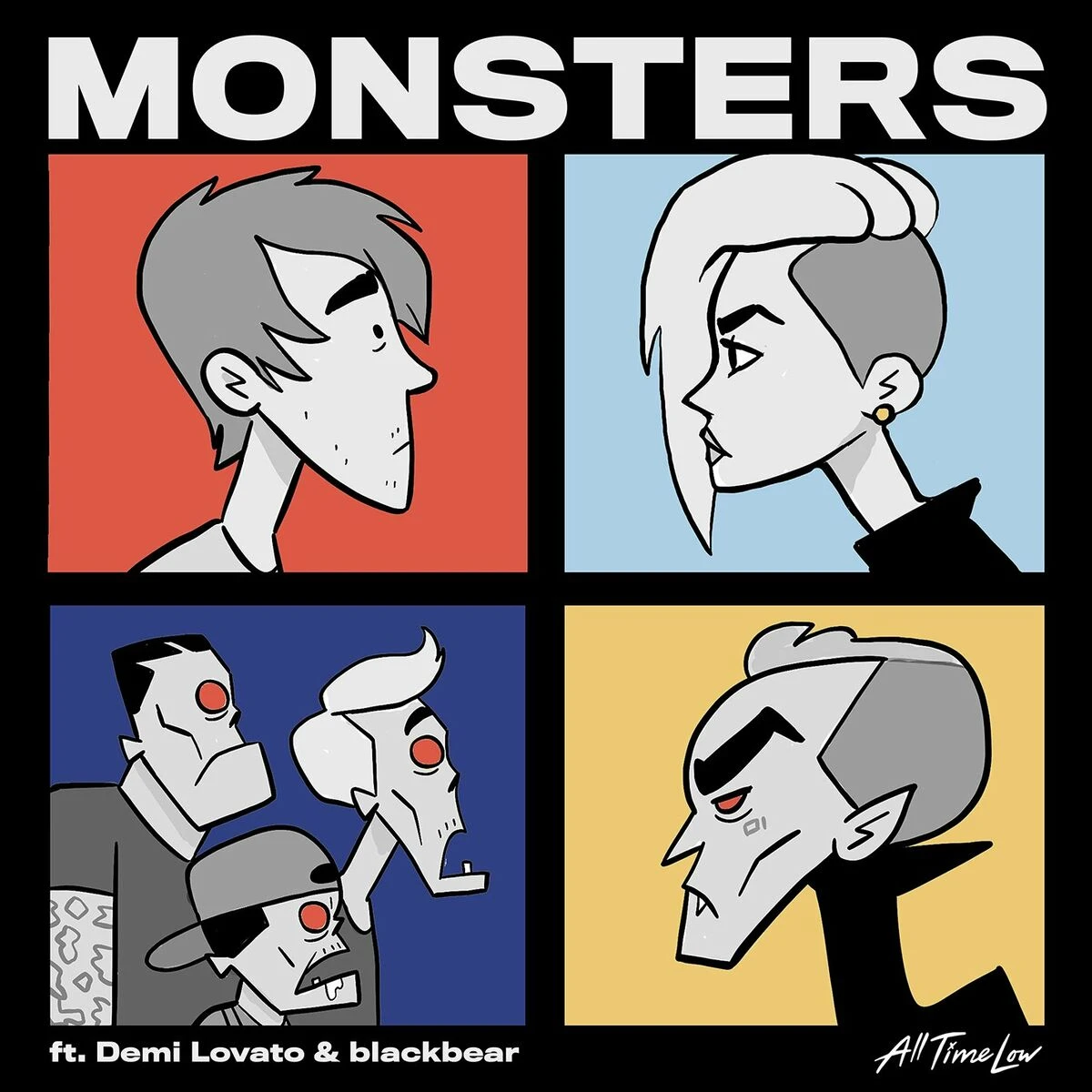 دانلود آهنگ Monsters (feat. Demi Lovato and blackbear) از Demi Lovato
