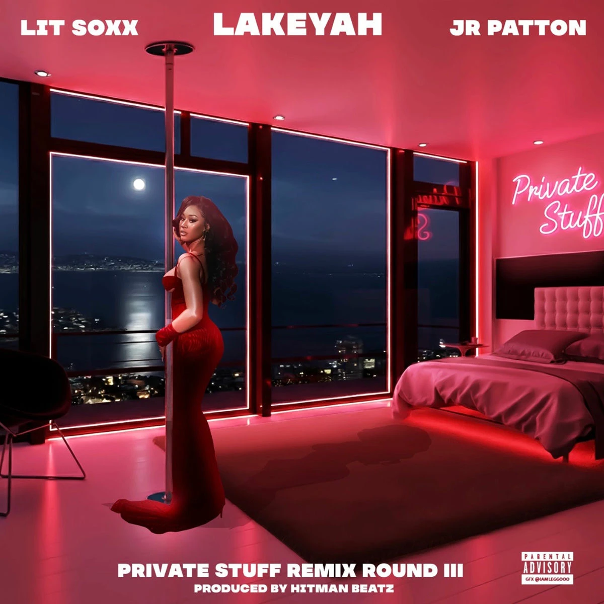 دانلود آهنگ PRIVATE STUFF - (ROUND III) (Remix) از Lakeyah
