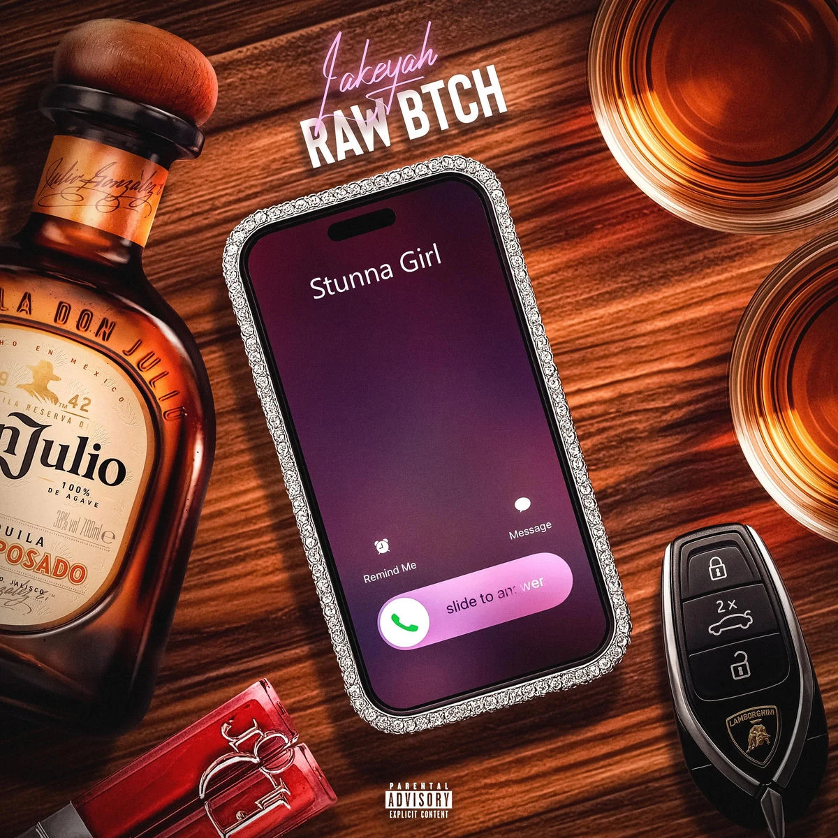 دانلود آهنگ Raw Btch (feat. Stunna Girl) از Lakeyah
