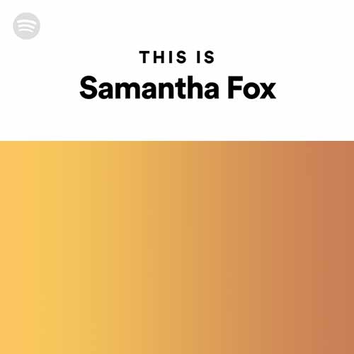 This is Samantha Fox