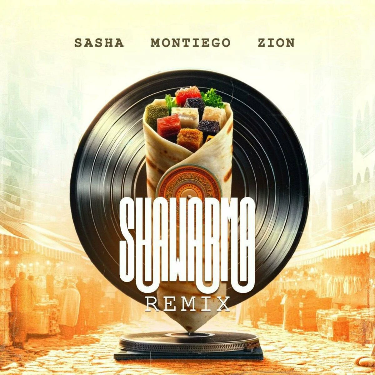دانلود آهنگ Shawarma (feat. Sasha & Zion) (Remix) از مونتیگو