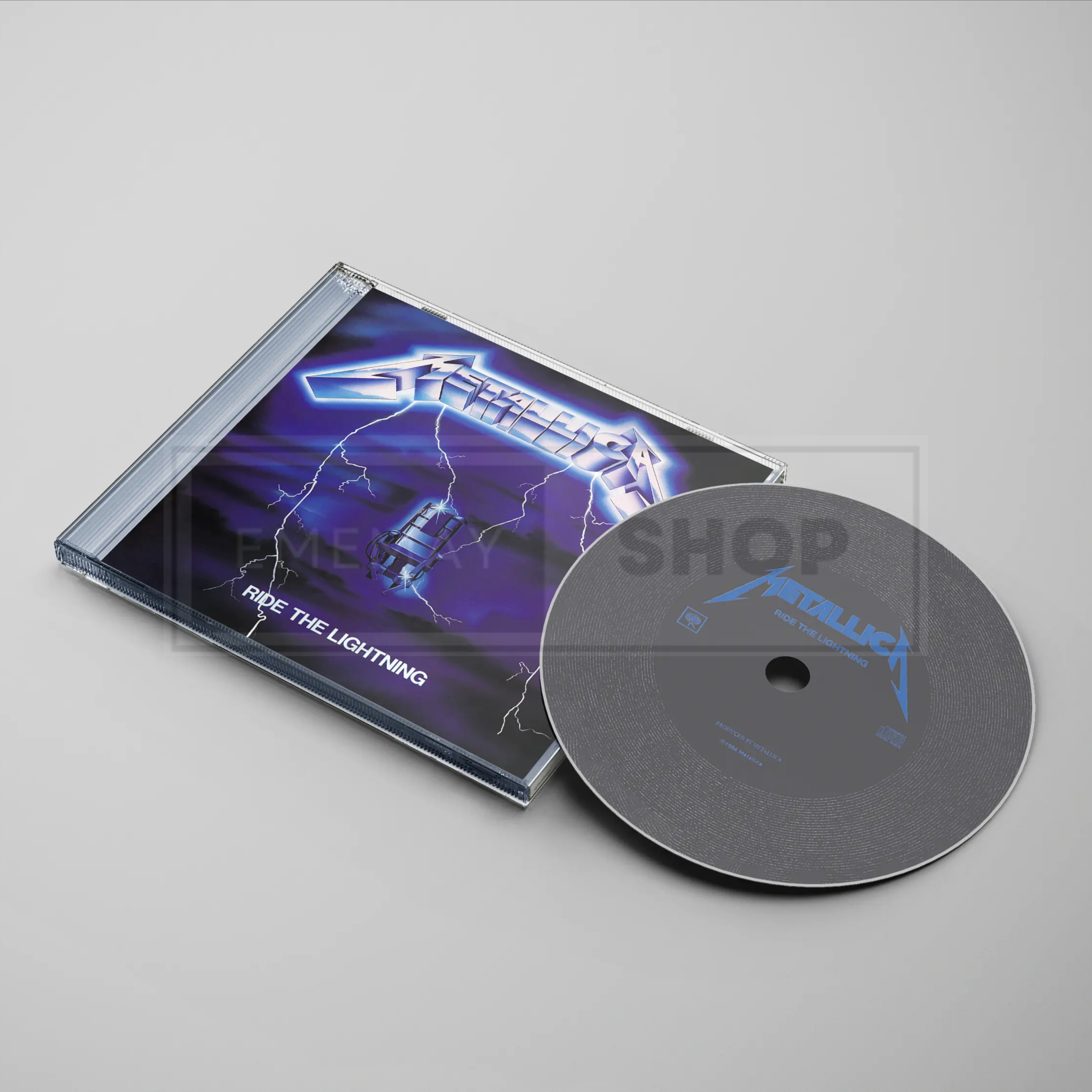 Ride-the-Lightning-Metallica-01 آلبوم فیزیکی Ride the Lightning از Metallica