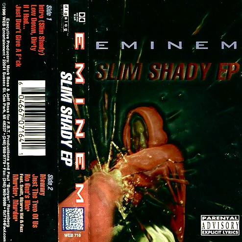 کاور آلبوم The Slim Shady EP