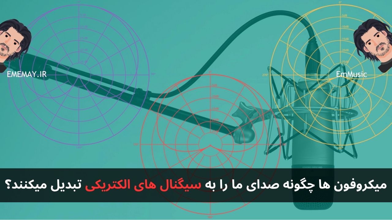 میکروفون ها چگونه صدای ما را به سیگنال های الکتریکی تبدیل میکنند؟
